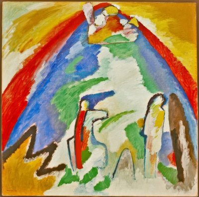 Mountain by Wassily Kandinsky